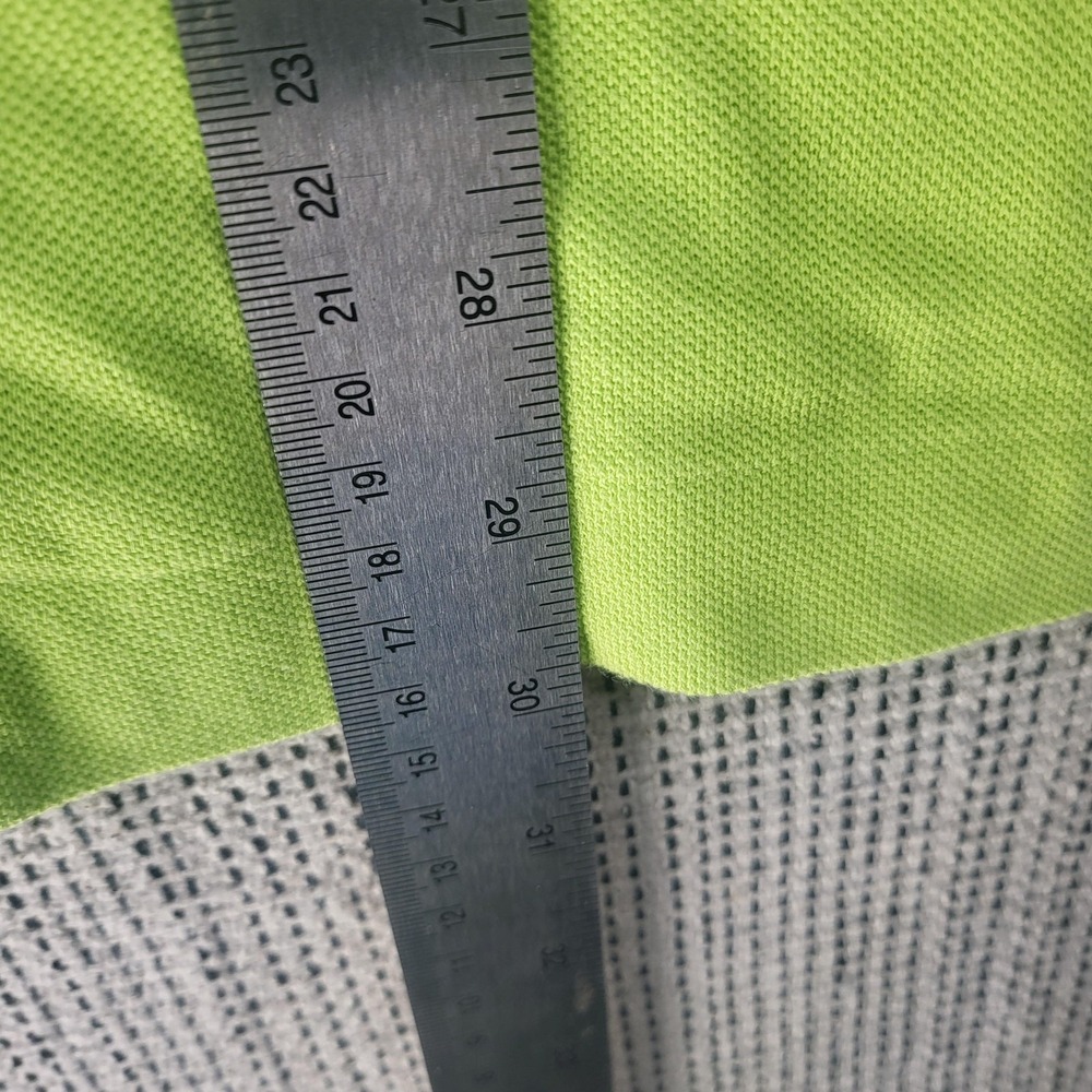 Lacoste Polo‎ Shirt Mens 3XL Green Classic Croc Logo Short Sleeve Casual Tennis - Picture 5 of 7